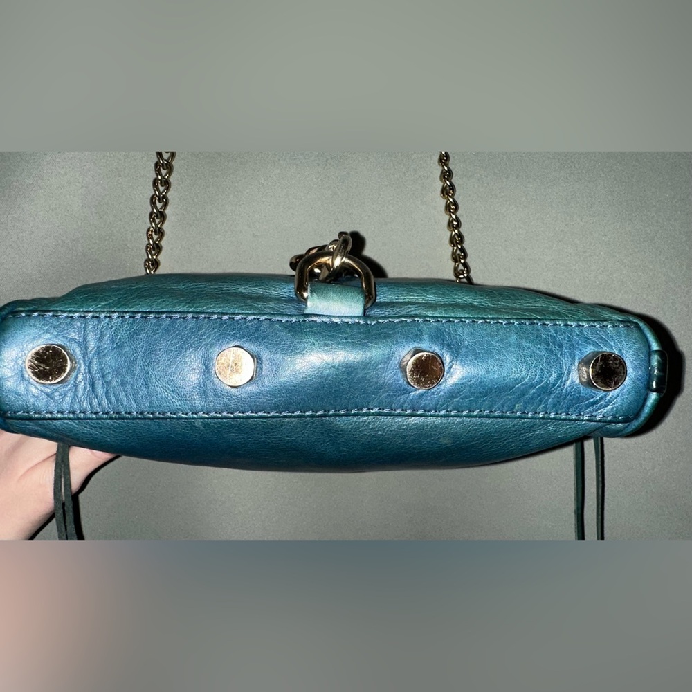 Rebecca Minkoff Mini MAC Teal - Picture 7 of 15